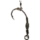 KORDA - Návazec Spinner Hook Section Krank vel. 6 3 ks