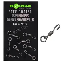 KORDA - Obratlík PFTE Spinner Ring Swivel X vel. 11 8 ks