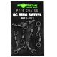 KORDA - Obratlík PTFE QC Ring Swivel vel. 11