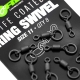 KORDA - Obratlík PTFE Ring Swivel vel. 11 8 ks