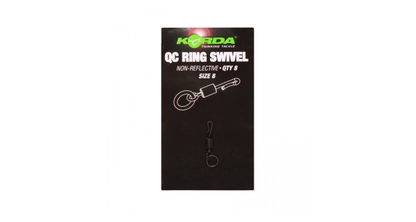 KORDA - Obratlík Quik Change Ring Swivel Velikost 8