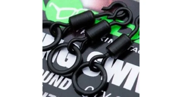 KORDA - Obratlík S kroužkem Change Swivels Round Vel. 11 8 ks