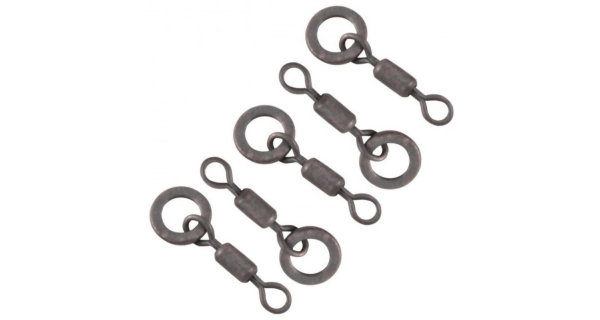 KORDA - Obratlík s kroužkem Micro Ring Swivel 10 ks vel. Medium