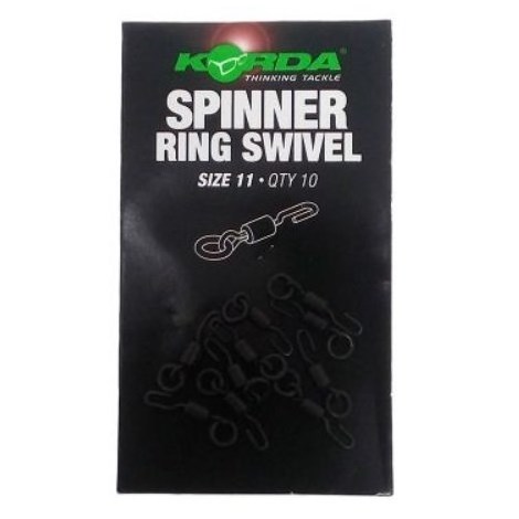 KORDA - Obratlík Spinner Ring Swivel vel. 11 10 ks