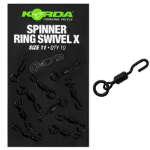 KORDA - Obratlík Spinner Ring Swivel X vel. 11 10 ks