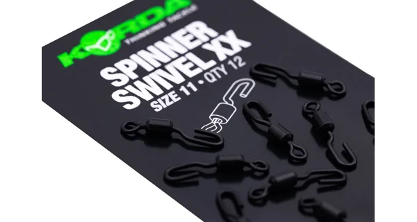 KORDA - Obratlík Spinner Swivel XX vel. 11 12 ks