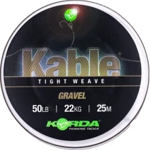 KORDA - Olověnka Kable Tight Weave Gravel 7 m 22 kg