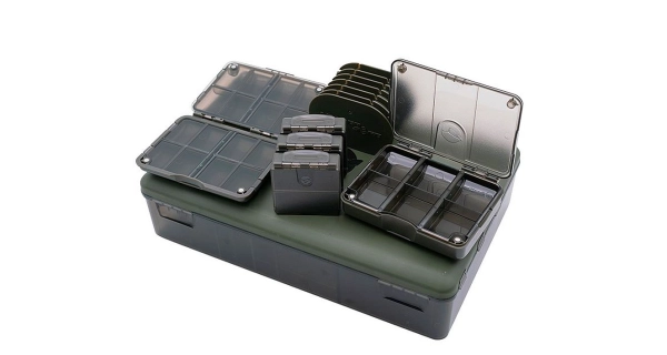 KORDA - Organizér Tackle Box Bundle Deal + Krimpovací kleště