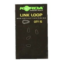 KORDA - Oválné kroužky Link Loop 15 ks