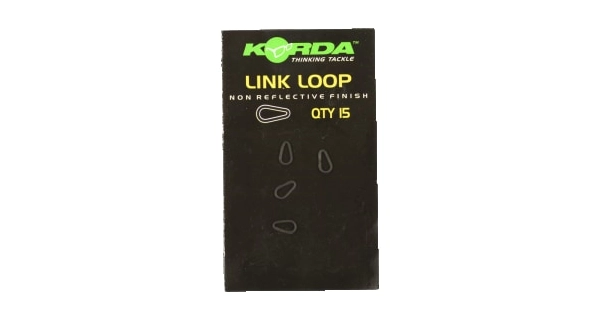 KORDA - Oválné kroužky Link Loop 15 ks