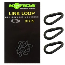KORDA - Oválné kroužky Link Loop 15 ks