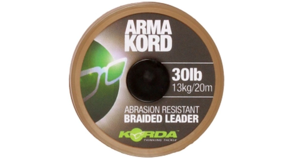 KORDA - Pletená šňůrka Arma Kord 30 lb 20 m Brown