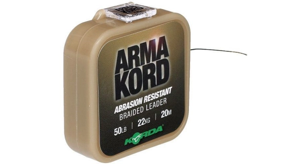 KORDA - Pletená šňůrka Arma Kord 30 lb 20 m Brown