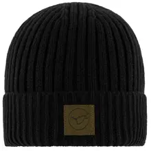 KORDA - Pletená zimní čepice LE Fishermen Beanie Black