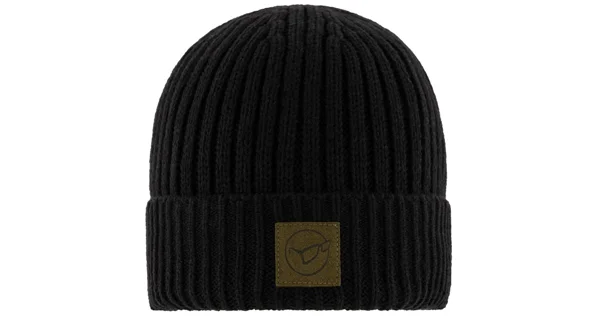 KORDA - Pletená zimní čepice LE Fishermen Beanie Black