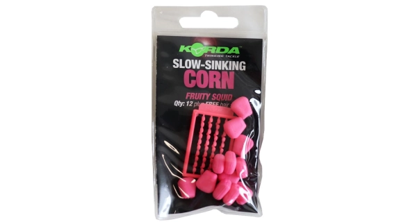 KORDA - Pomalu potápivá kukuřice Sinking Maize Fruity Pink 10 ks