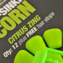 KORDA - Pomalu potápivá umělá kukuřice Slow Sinking Citrus Zing Corn Green 12 ks