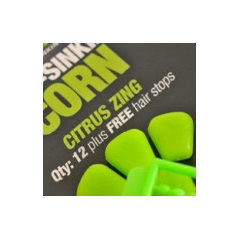 KORDA - Pomalu potápivá umělá kukuřice Slow Sinking Citrus Zing Corn Green 12 ks