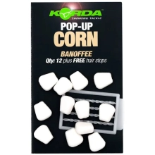 KORDA - Pomalu potápivá umělá kukuřice Slow Sinking Corn Banoffee White 12 ks