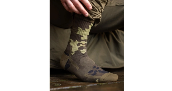 KORDA - Ponožky Kore Camouflage Wateproof Socks vel. 7-9
