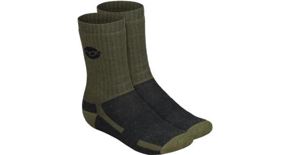 KORDA - Ponožky Kore Merino Wool Sock Olive vel. 44-47
