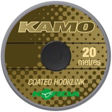 KORDA - Potahovaná šňůrka Kamo Coated Hooklink 20 lb 20 m