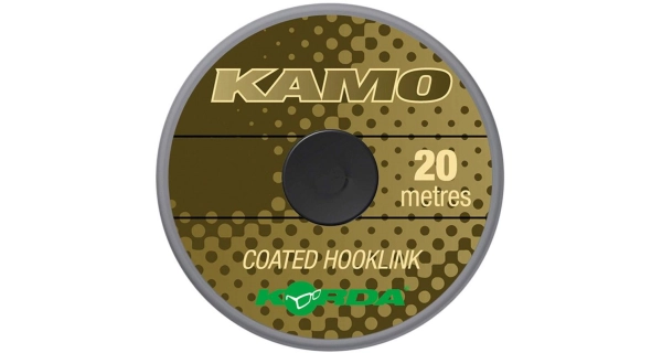 KORDA - Potahovaná šňůrka Kamo Coated Hooklink 20 lb 20 m