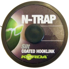 KORDA - Potahovaná šňůrka N-Trap Soft Silt 15 lb černá 20 m