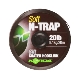 KORDA - Potahovaná šňůrka N-Trap Soft Silt 30 lb černá 20 m