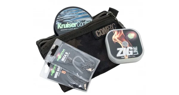 KORDA - Pouzdro Compac Wallets Dark Kamo Set 3 ks
