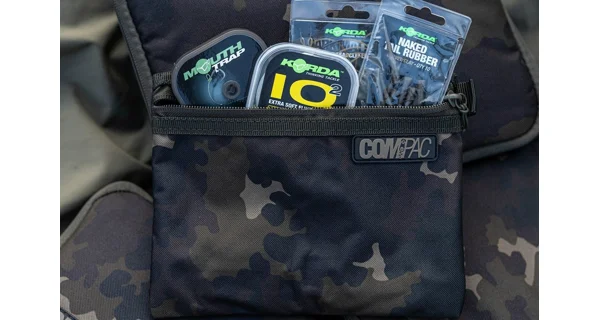 KORDA - Pouzdro Compac Wallets Dark Kamo Set 3 ks