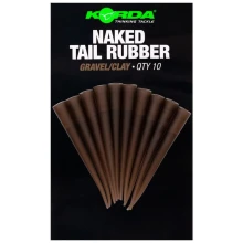 KORDA - Převleky proti zamotání Naked Tail Rubber Gravel/Clay