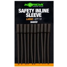 KORDA - Převleky Safety Inline Sleeve Naked Large 10 ks