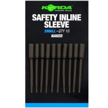 KORDA - Převleky Safety Inline Sleeve Naked Small 10 ks