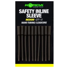 KORDA - Převleky Safety Inline Sleeve Nano Tubing Leadcore Medium 10 ks