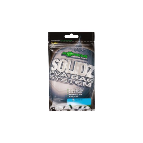 KORDA - PVA sáčky Solidz Large 20 ks 85 x 110 mm