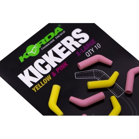 KORDA - Rovnátka Kickers Yellow Pink vel. XL 10 ks