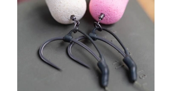 KORDA - Rovnátka na háček D-Rig Kickers 10 ks Green Large