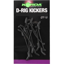 KORDA - Rovnátka na háček D-Rig Kickers Green vel. M 10 ks
