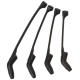 KORDA - Rovnátka na háček D-Rig Kickers Green vel. XL 10 ks