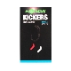 KORDA - Rovnátko na háček Kickers Large White Red 10 ks