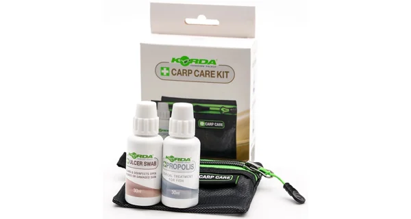 KORDA - Sada na ošetření ryb Carp Care Kit