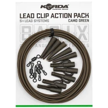 KORDA - Set závěsek Basix Lead Clip Action Pack