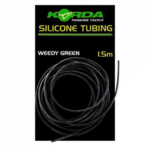 KORDA - Silikonová hadička Silicone Tubing 0,5 mm 1,5 m Green