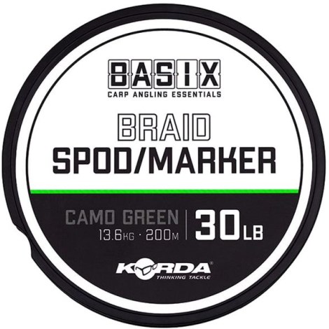 KORDA - Šňůra na raketu / marker Basix Spod/Marker Braid 200m