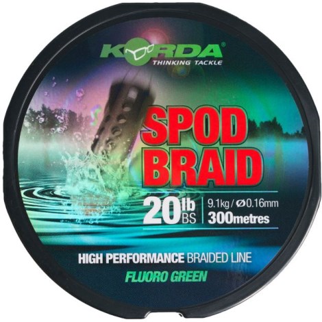 KORDA - Šňůra na raketu Spod Braid 300 m 0,16 mm 20 lb