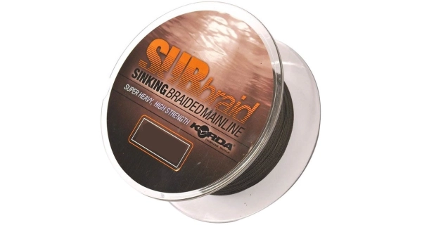KORDA - Šňůra Sub Braid 0,34 mm 20 lb 1200 m