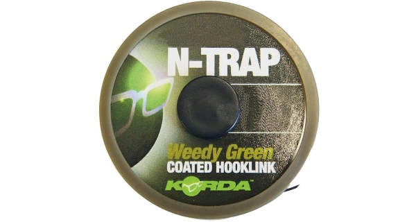 KORDA - Šňůrka potahovaná N-Trap Soft 30 lb 20 m Zelená