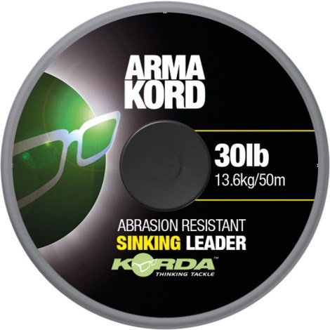 KORDA - Šoková šňůra Arma Kord Sinking Braid 30 lb 13,6 kg 50 m