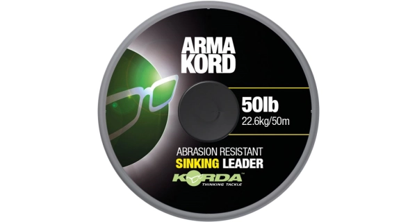 KORDA - Šoková šňůrka Arma Kord Sinking Braid 50 lb 22,6 kg 50 m